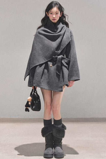 Hepburn Double-Sided Wool Coat