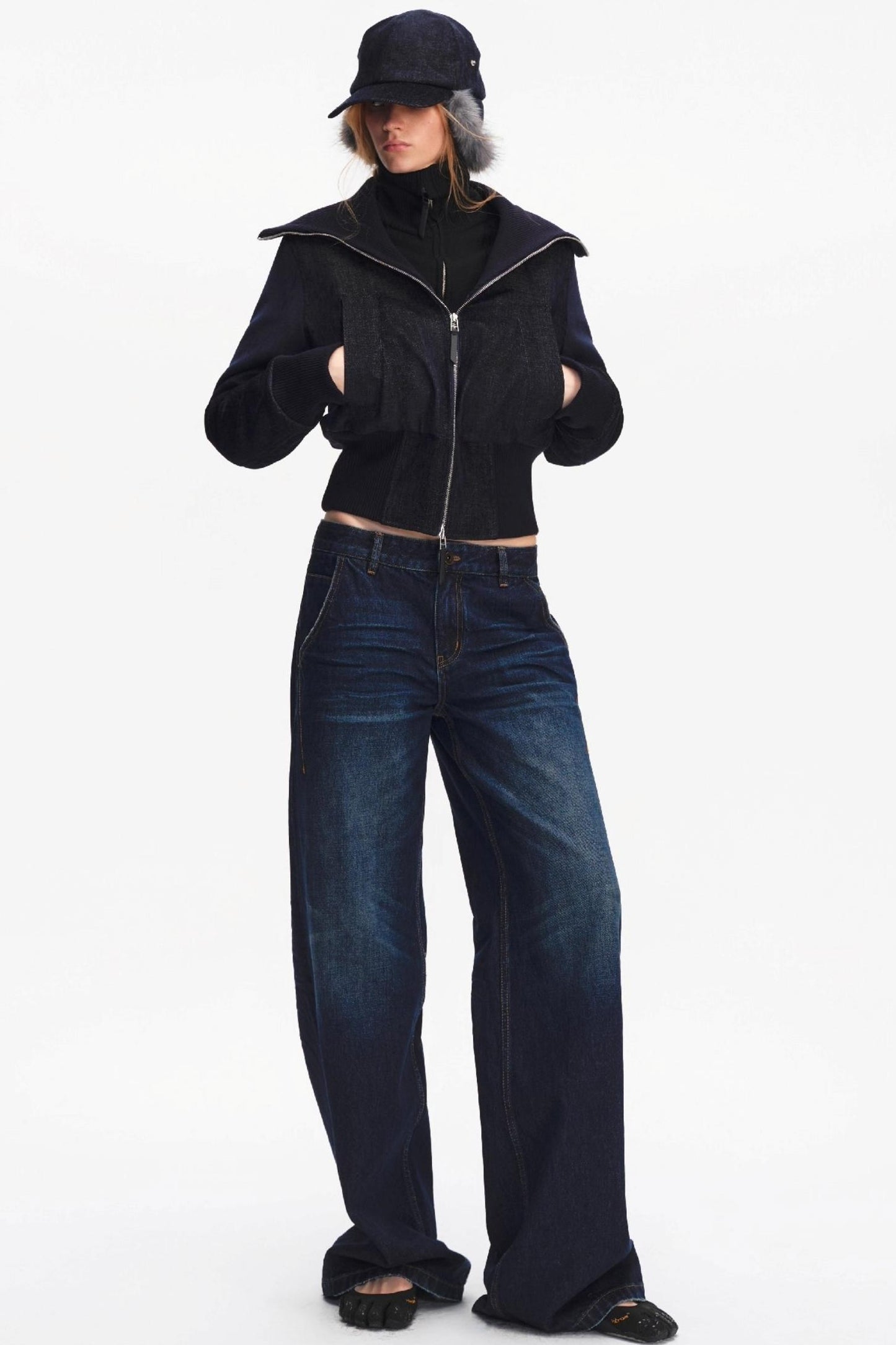 Furry Ear Protection Baseball Cap