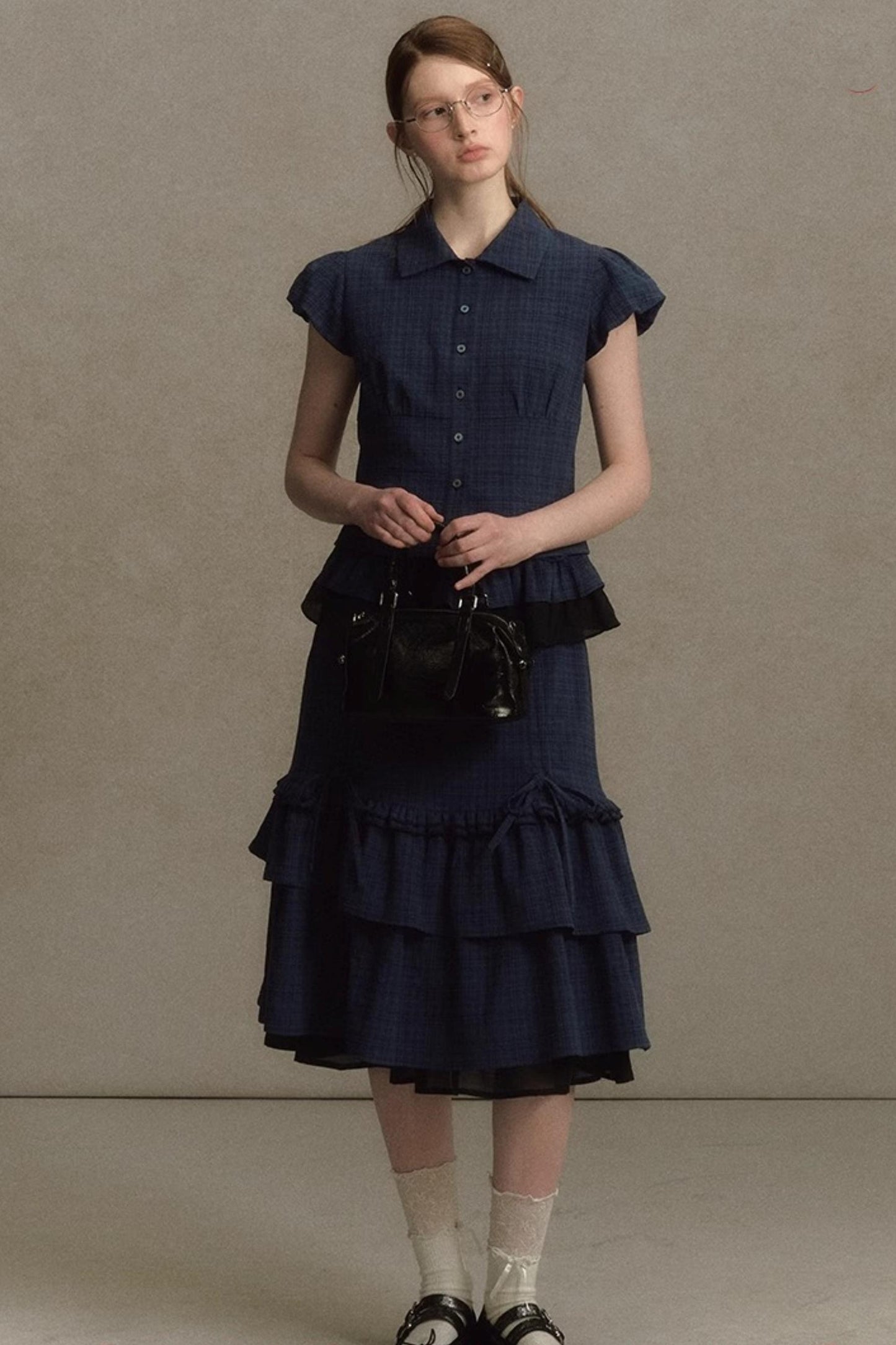 Plaid A-Line Suspenders