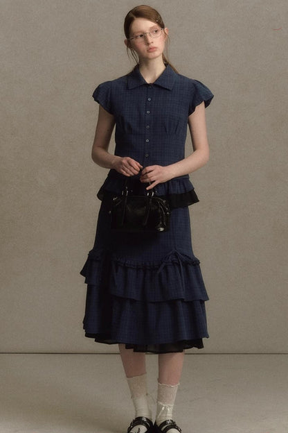 Plaid A-Line Suspenders