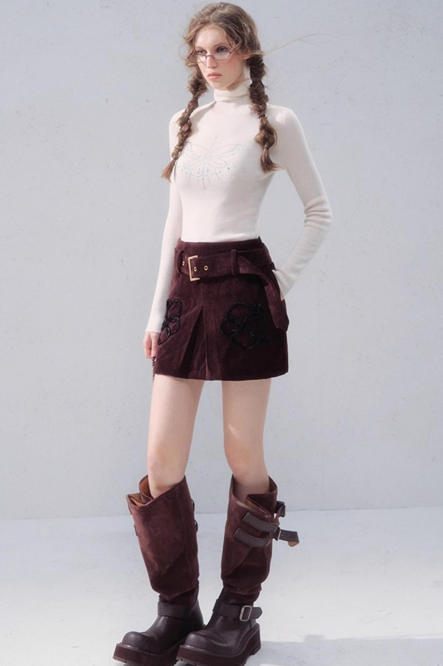 Gentle Respectfulness Wool Knit Top