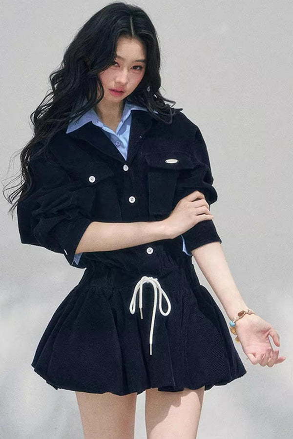 Brewer Academy Corduroy Dress