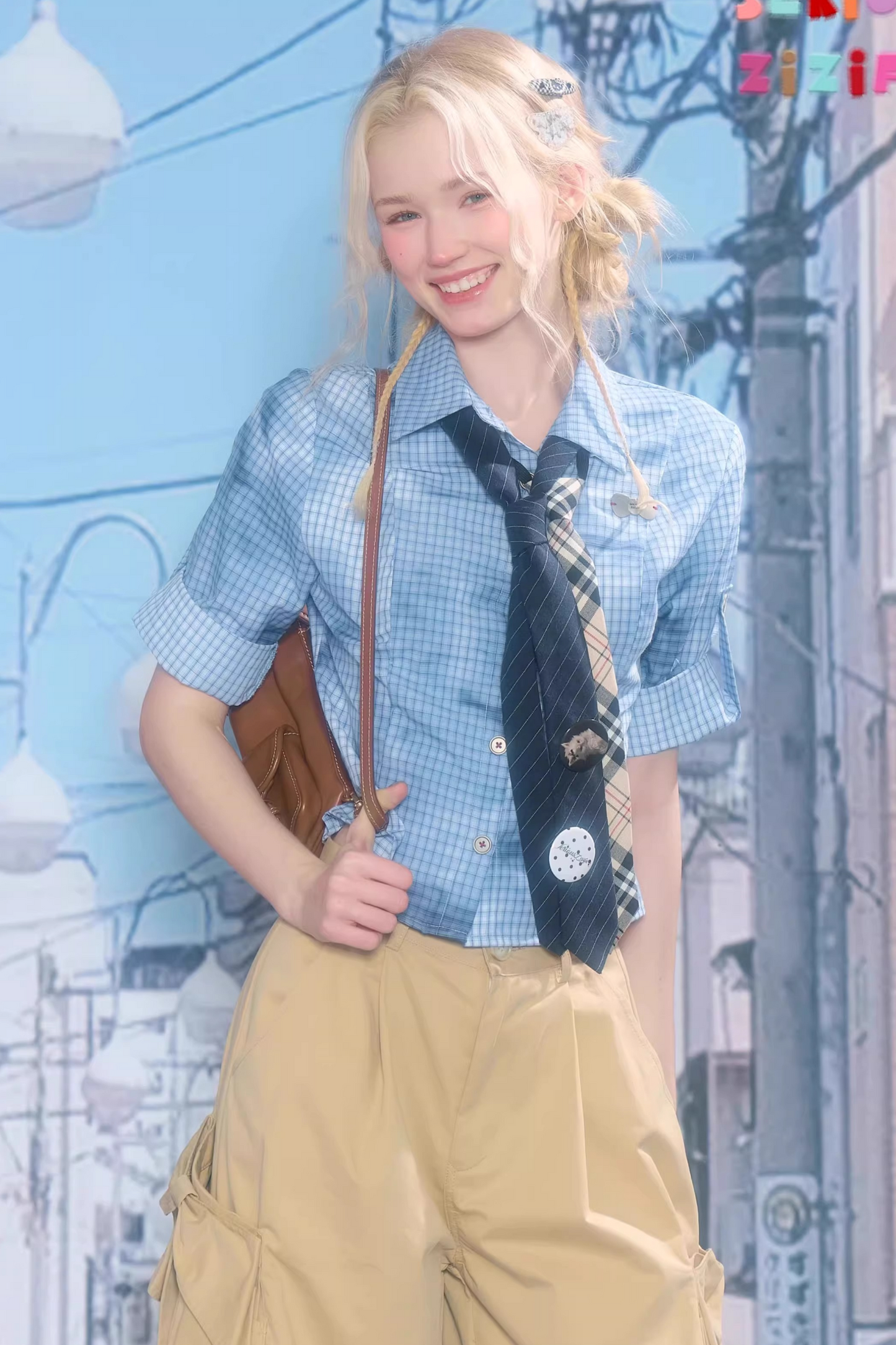 Summer Haze Gradient Blouse