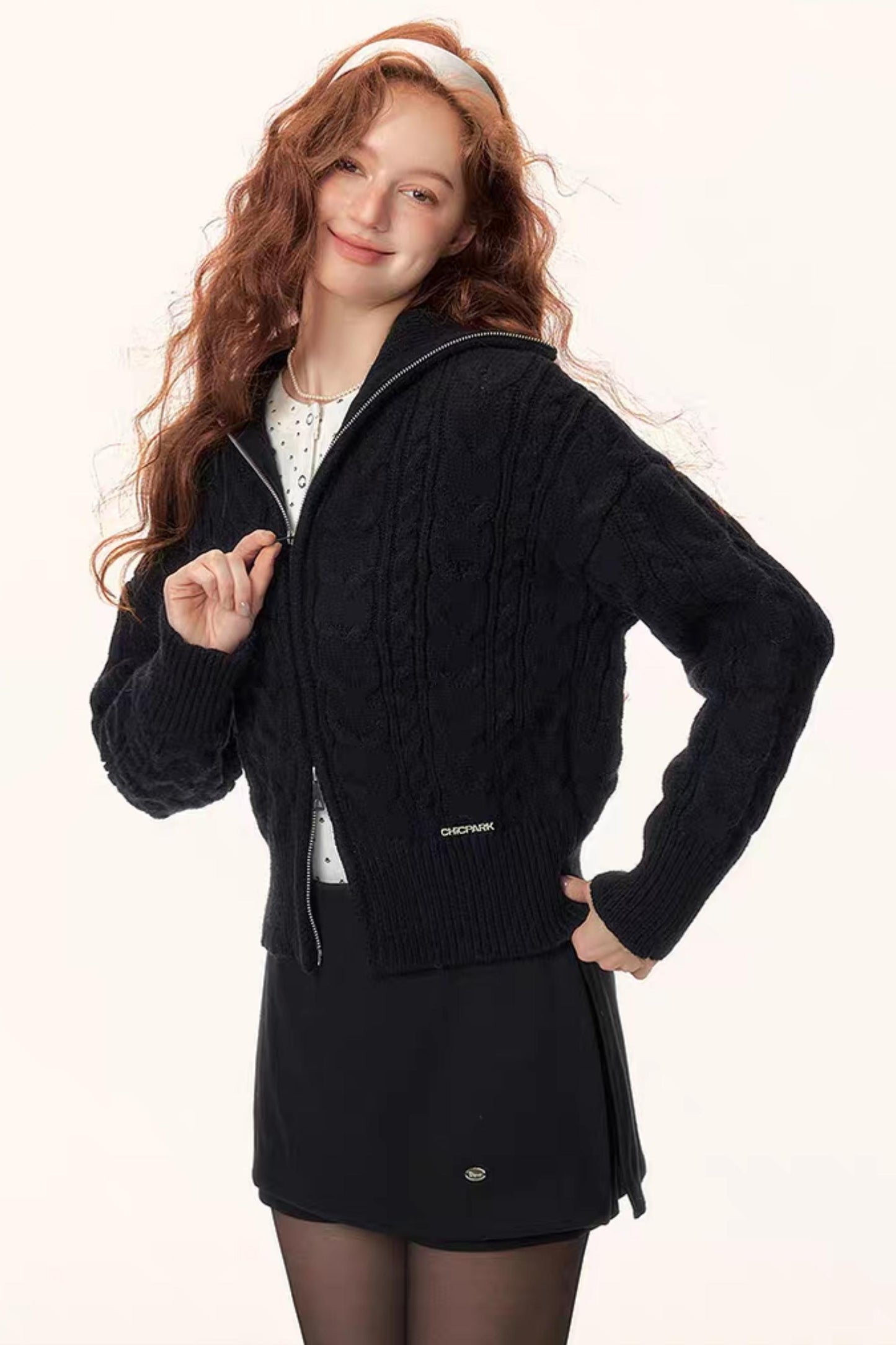 French Cable Sweater