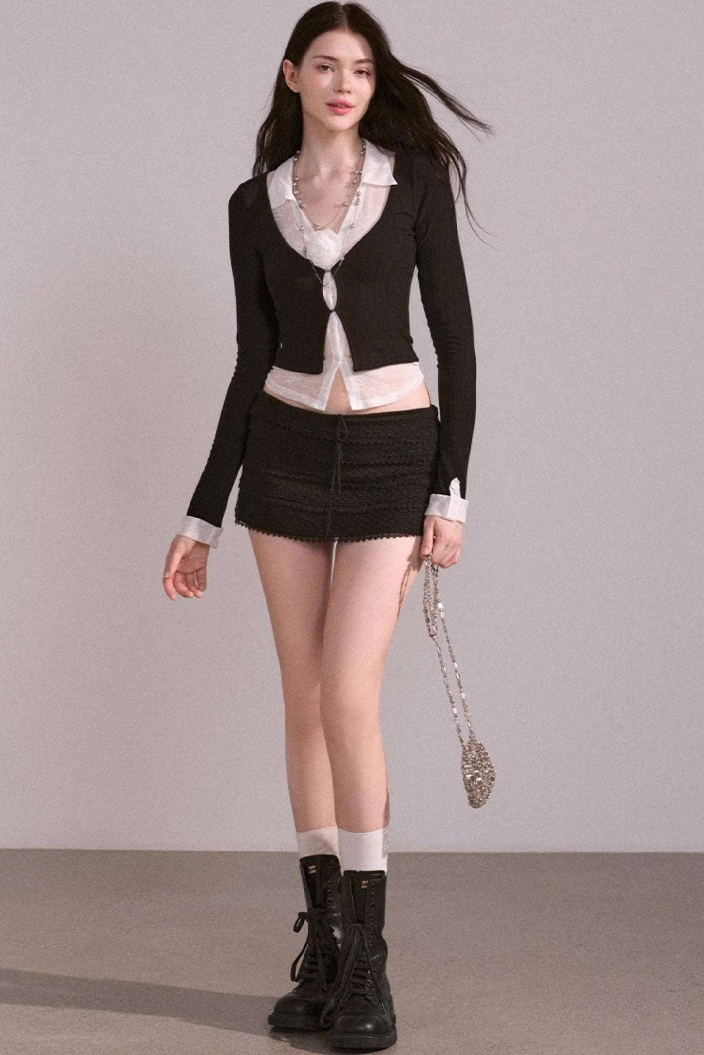 Luxury V-Neck Sweater Top