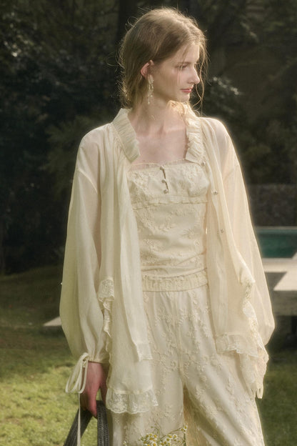 Galaxy Lace Shirt Jacket