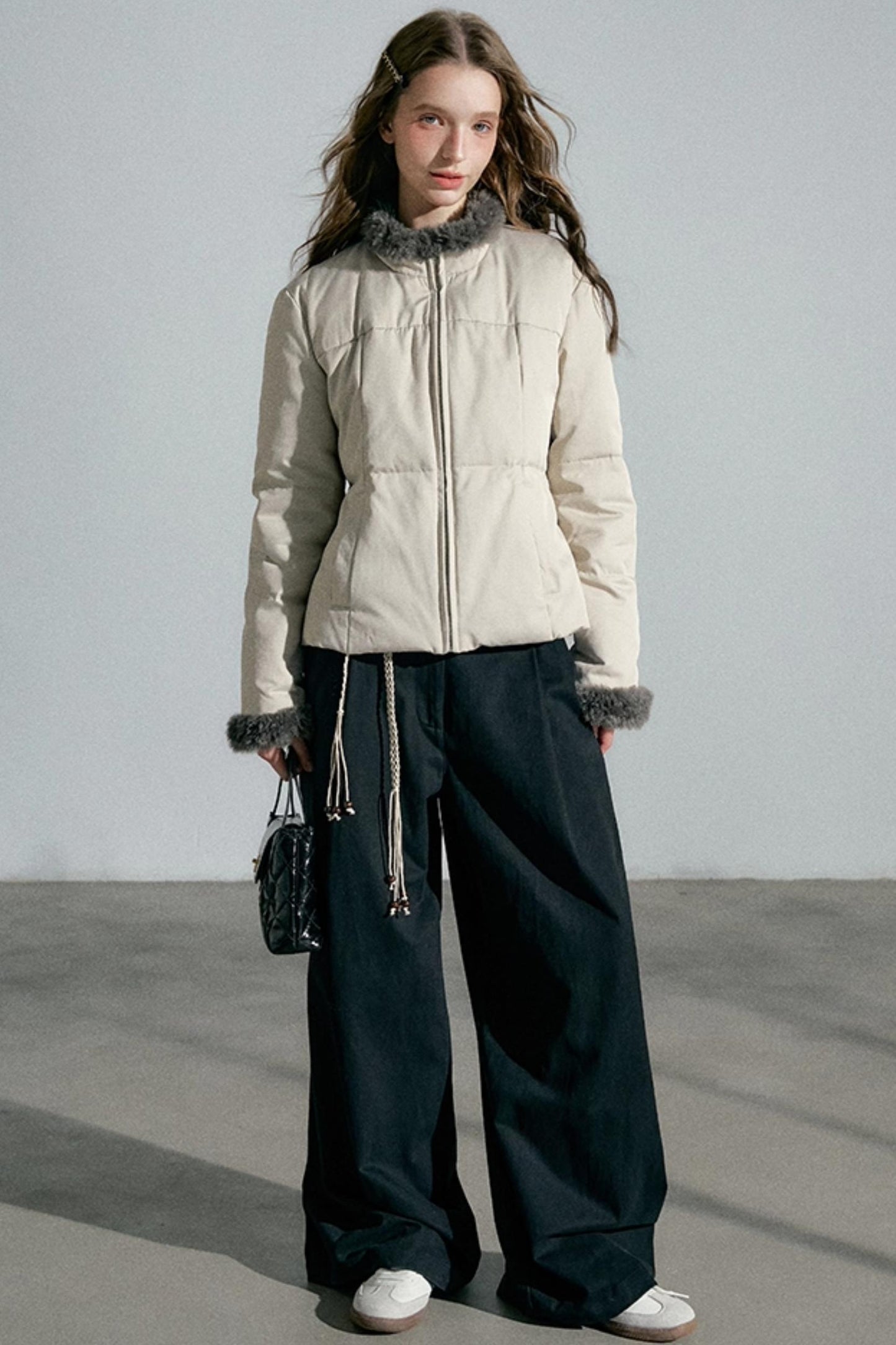 Stand-Up Collar Warm Jacket