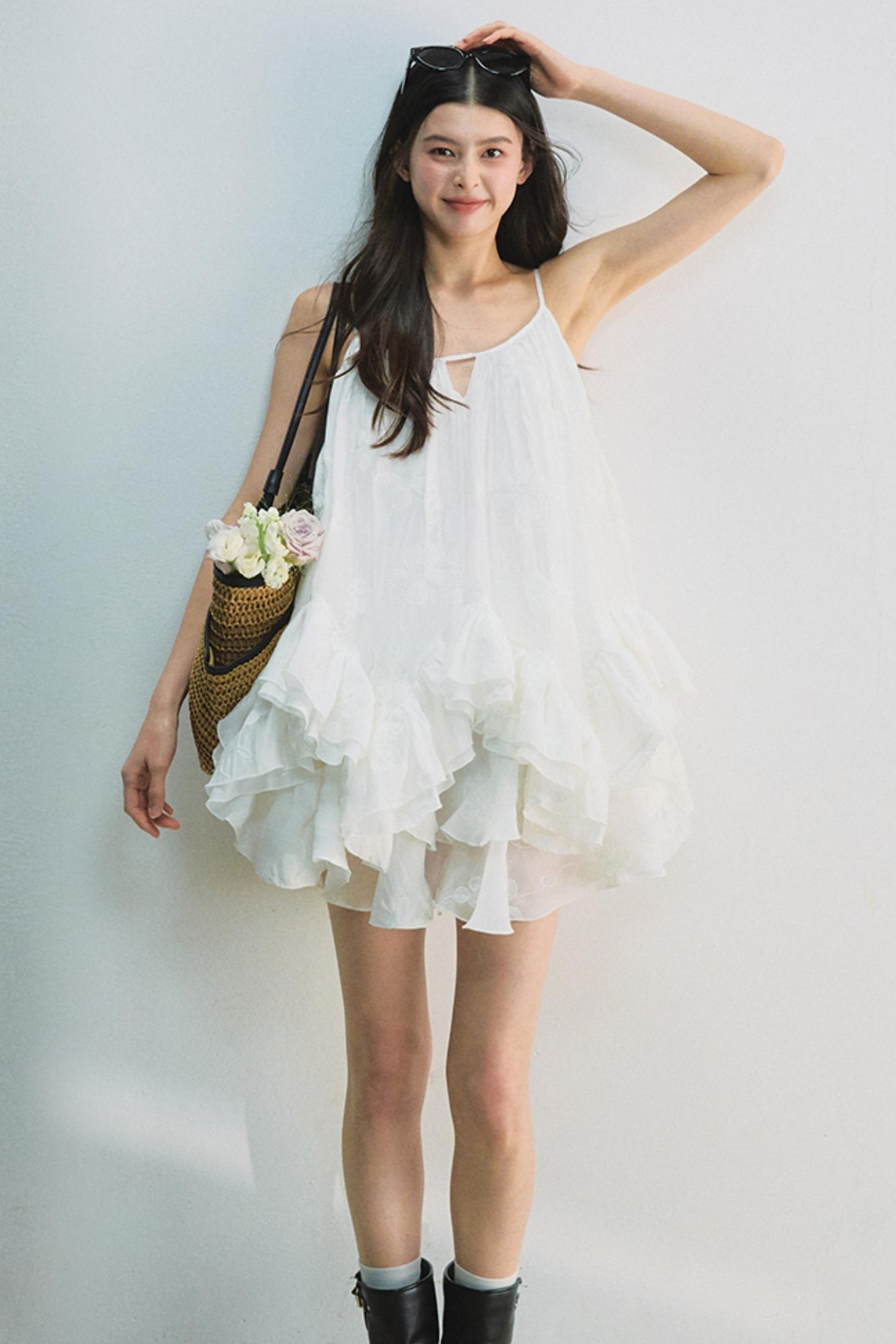 Summer Beach Halter Skirt Set-Up