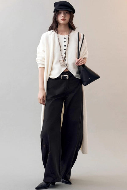 Star Bird Embellished Loose Pants