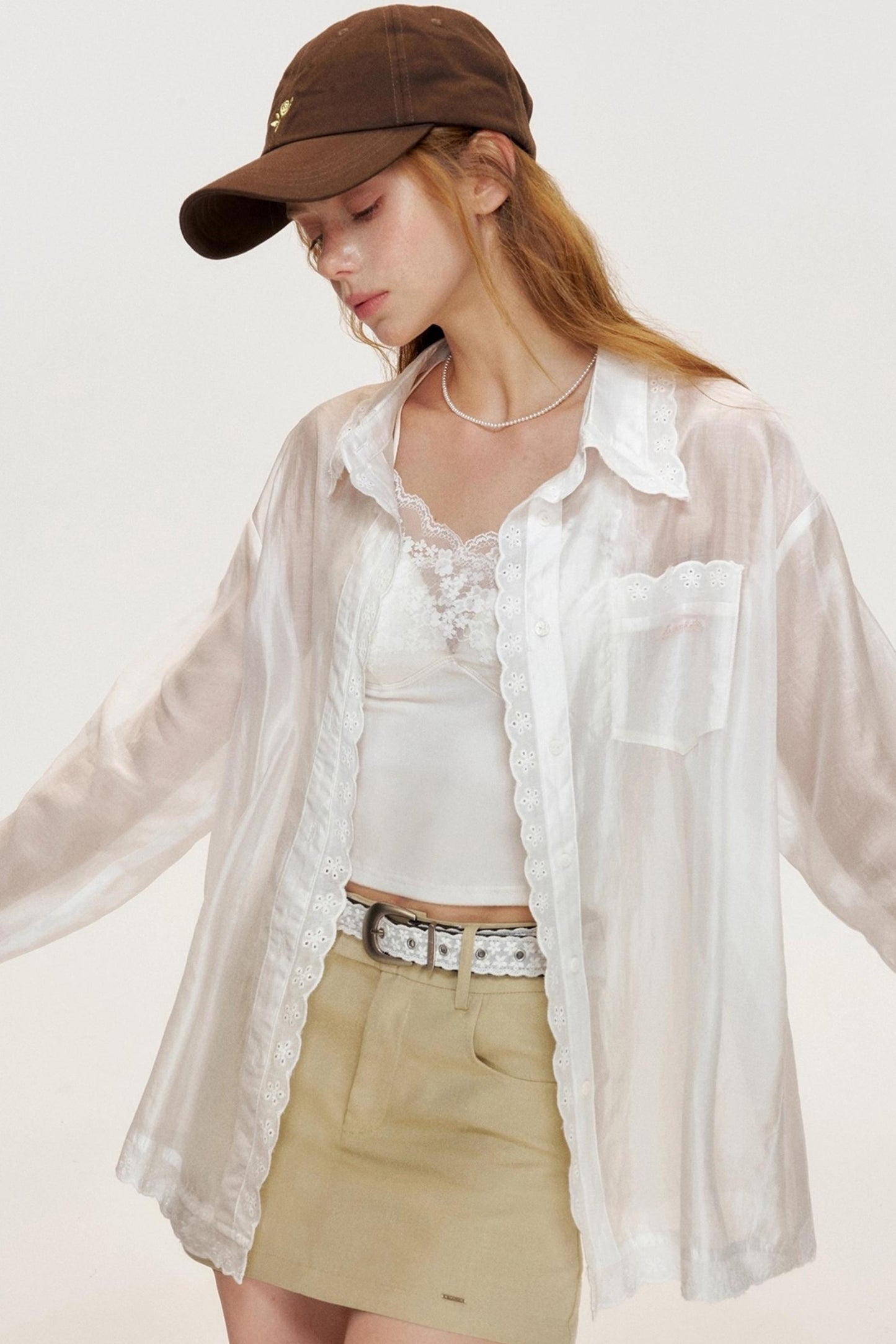 Kroche Cool Sheer Baggy Shirt