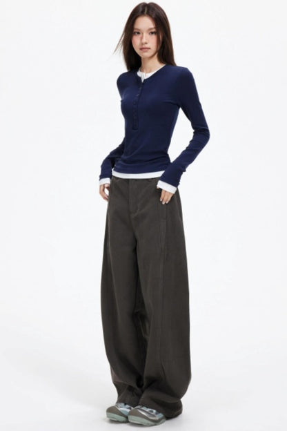 American Retro Straight Cargo Pants