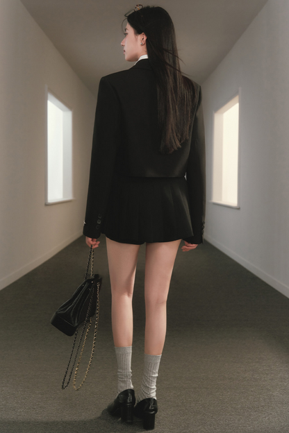 Short Blazer Workwear Jacket