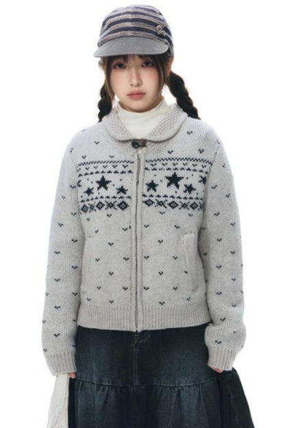 Vintage Fair Isle Cardigan