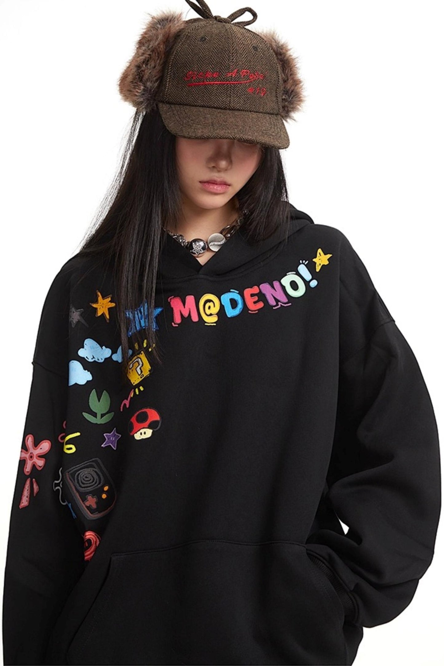 Vintage Hooded Sweatshirt