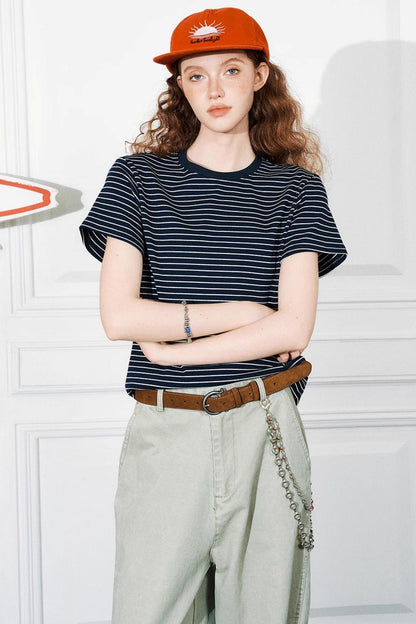 Striped Slim Tee
