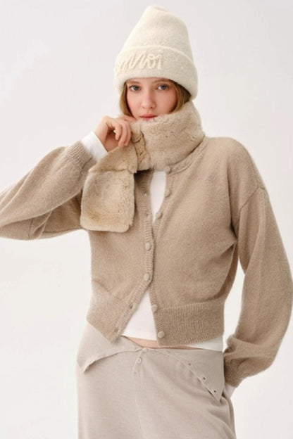 Wool Blend Knitted Set-Up