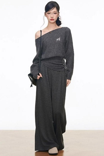 Lazy Style Korean Waist Suit Set-Up