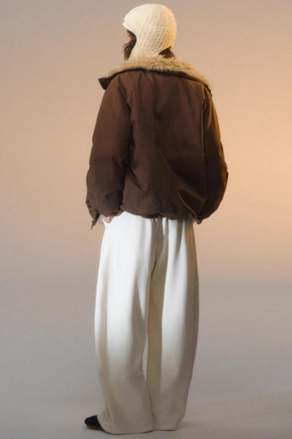 Fleece Scimitar Casual Pants