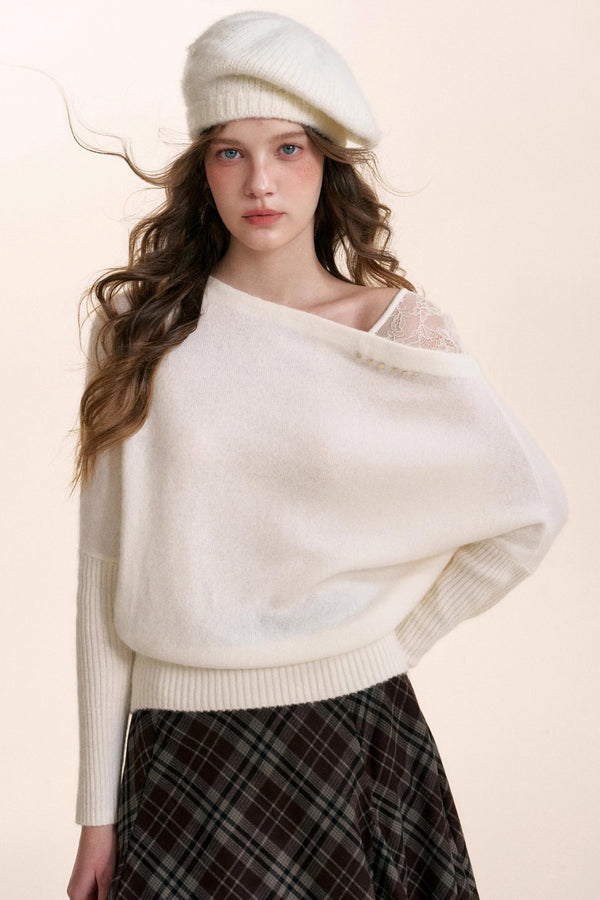 Cloudy Sequin Lace Top