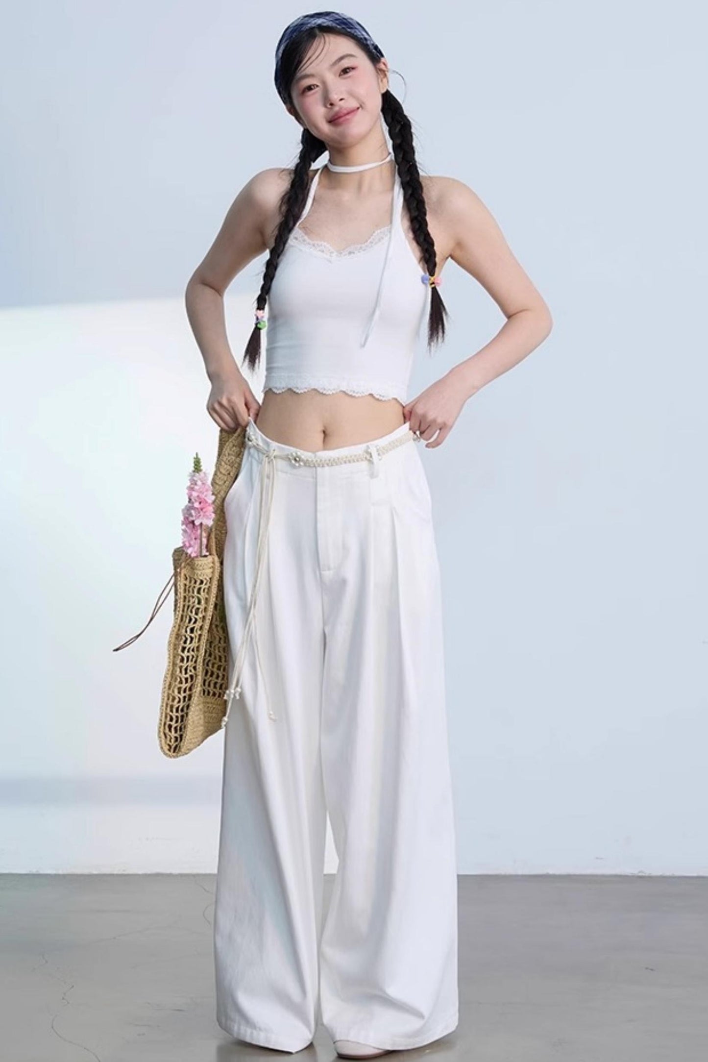 Lace-Back Camisole Bra Top