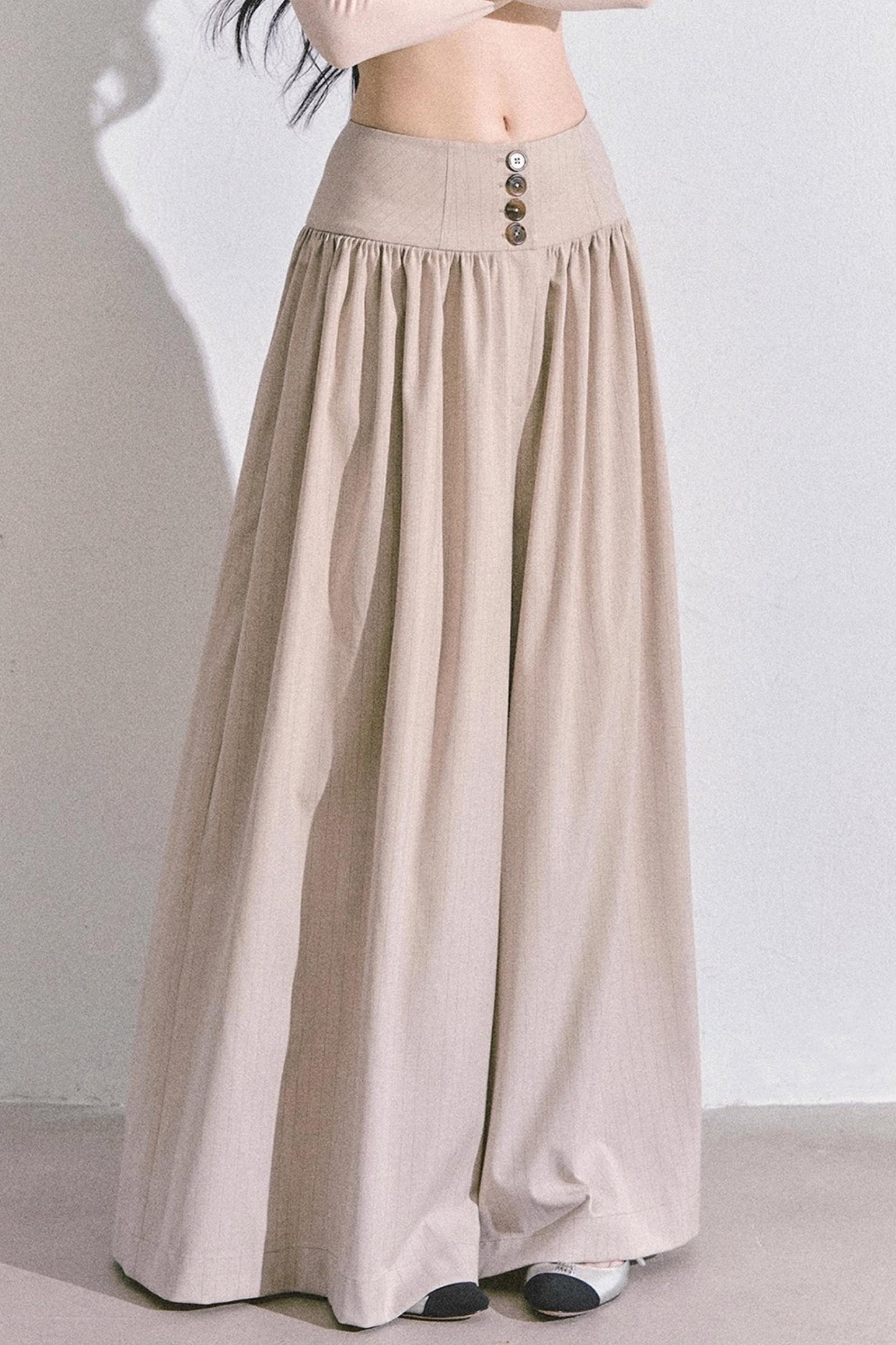 Korean Style Wide Pants