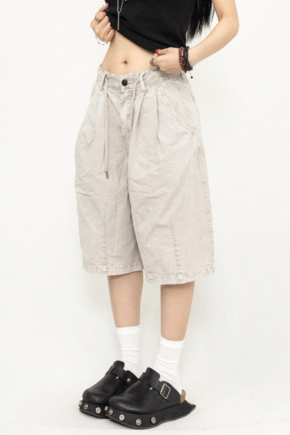 Relax Wide-Leg Shorts