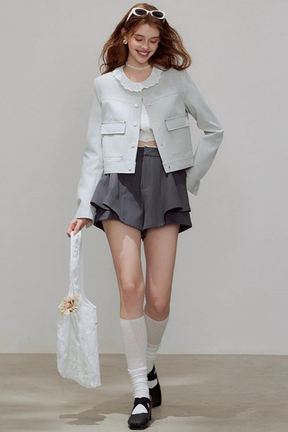 Autumn Fragrant Short Jacket