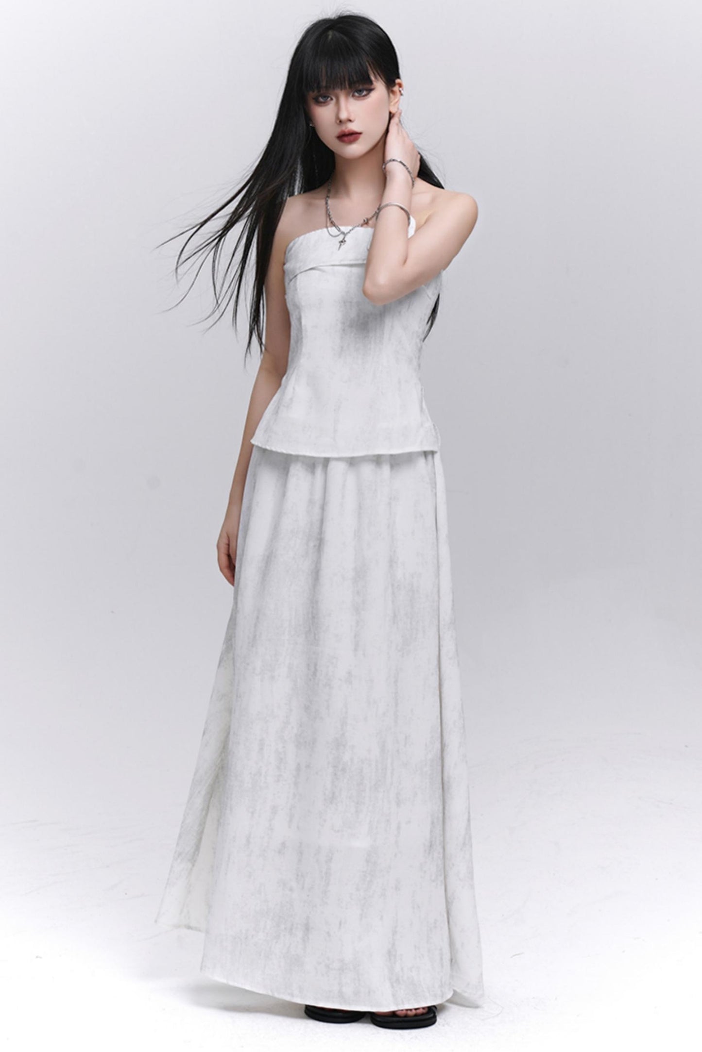 Artistic Summer Skirt Top Set-Up