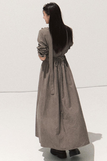 The Moon Swing Collar Dress