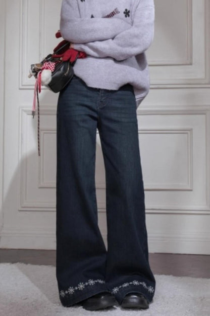 Midnight Blue Stretch Pants