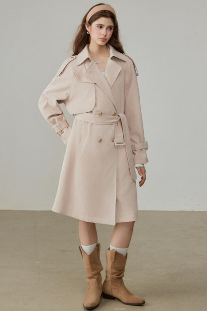 Winter Corduroy Long Coat