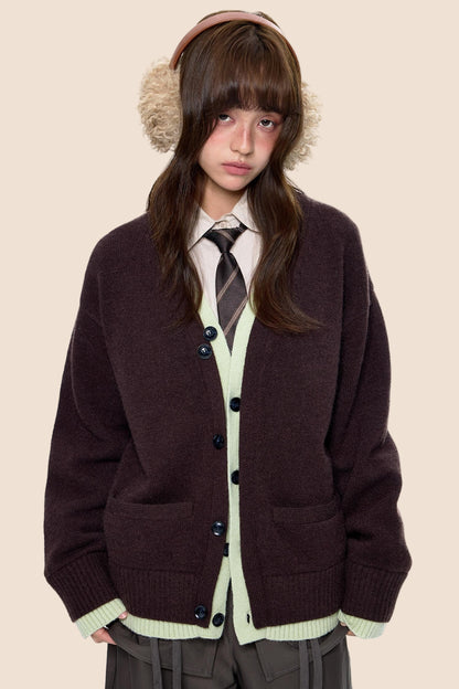 Vintage Knitted Cardigan