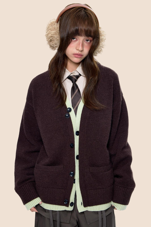 Vintage Knitted Cardigan