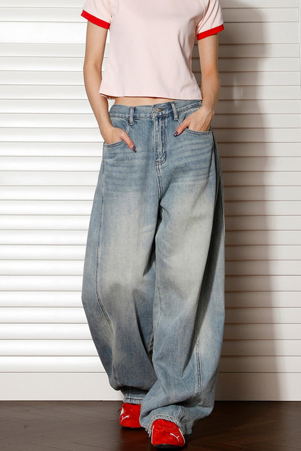 Summer Wide-Leg Jeans