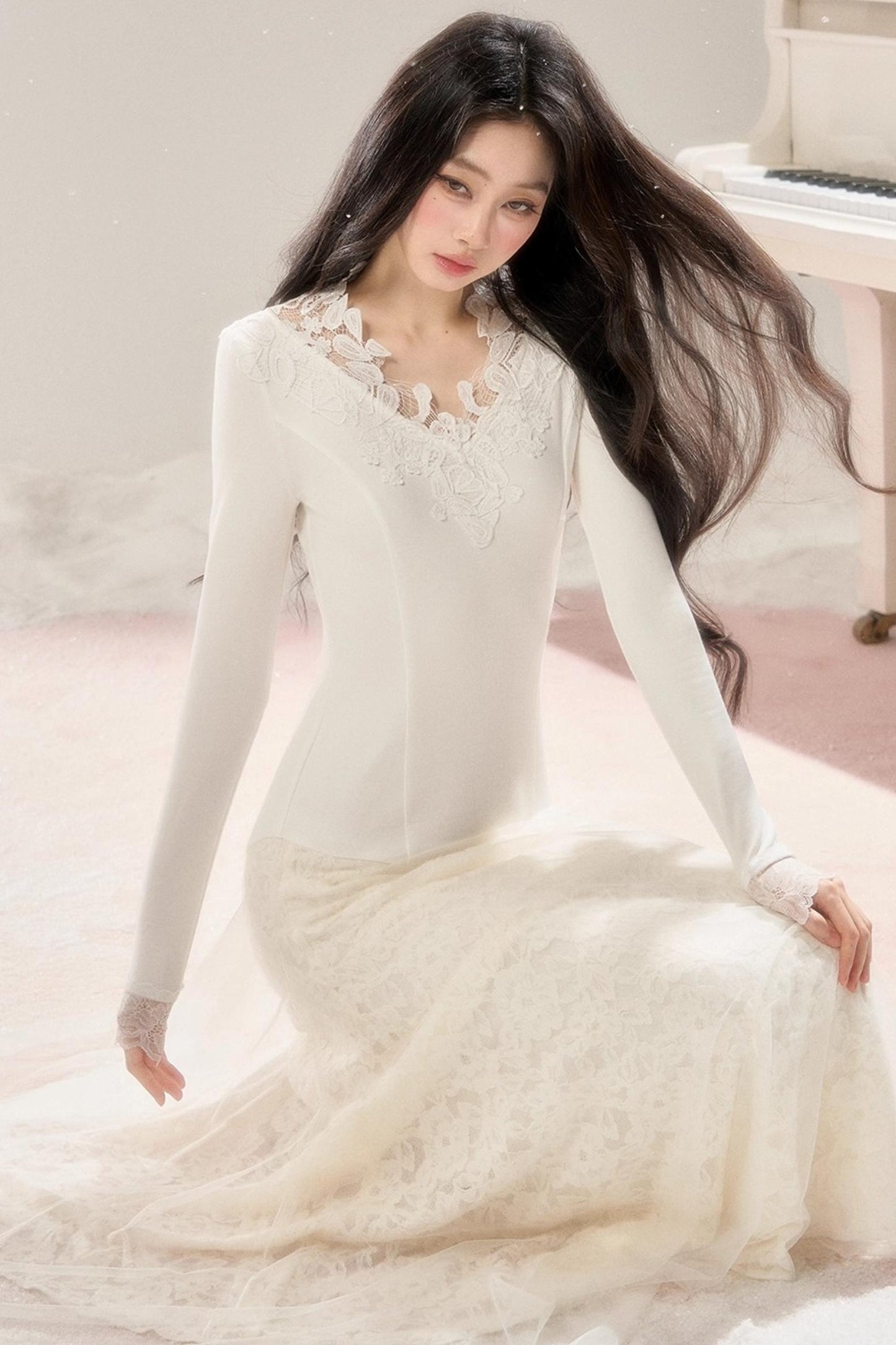 Lace Moonlight Mermaid Dress