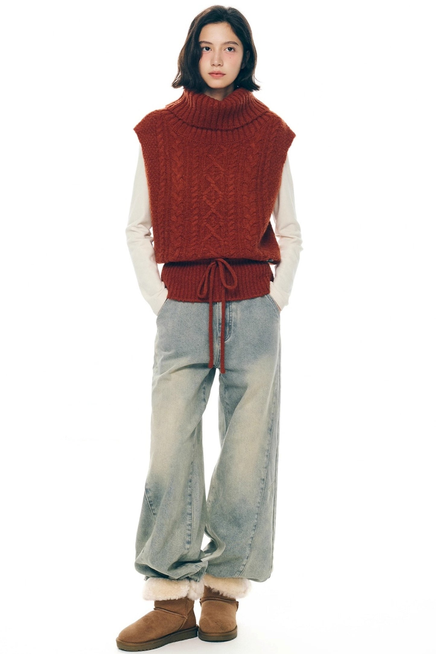 Winter Snow Knitted Sweater