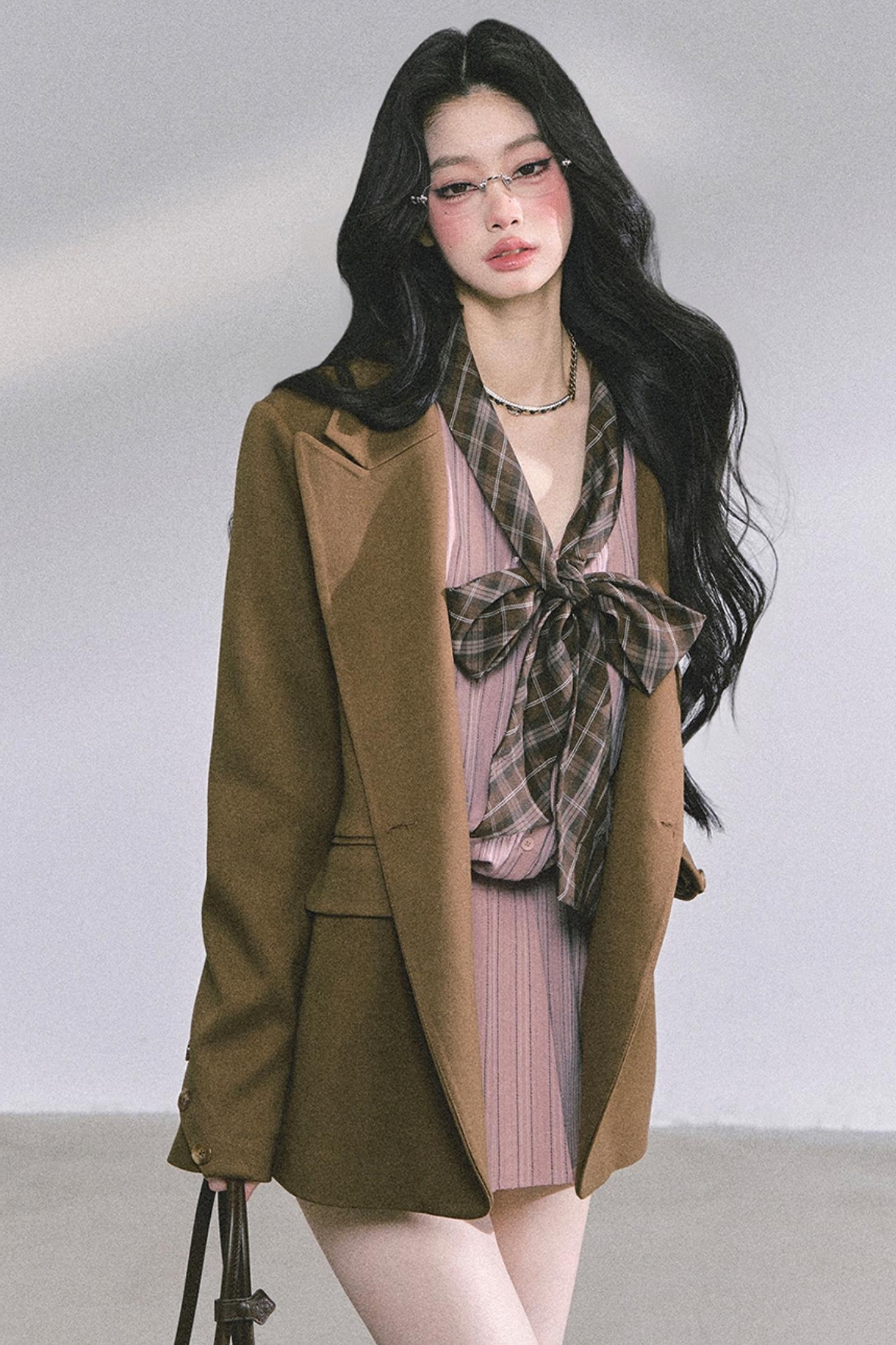 Hailey Miu Stripe Dress