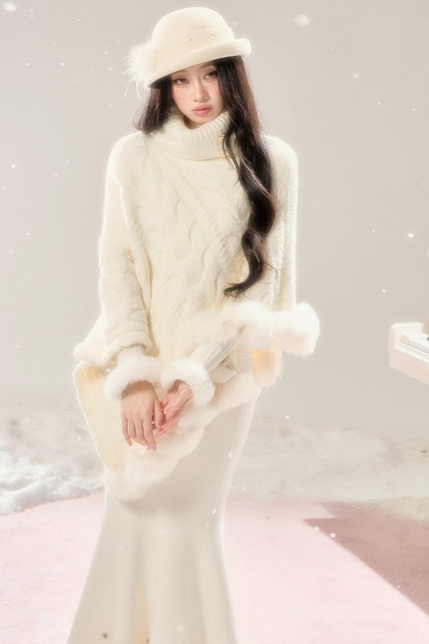 Feather Wool Felt Hat