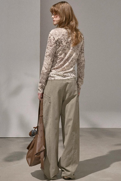 Riveted Cargo Straight Pants