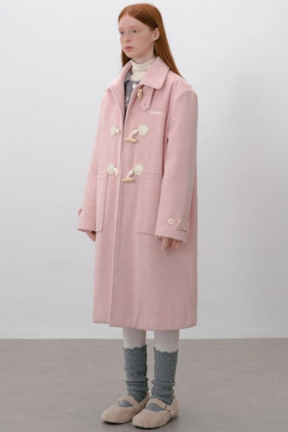 Strawberry Mousse Duffle Coat