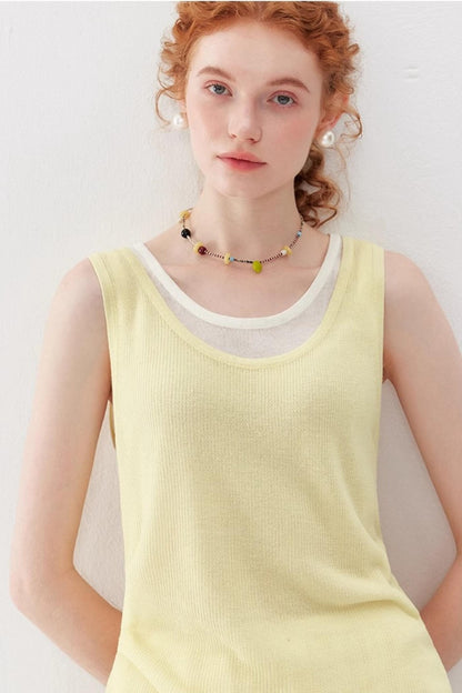 Colorblock Lightweight Tank Top