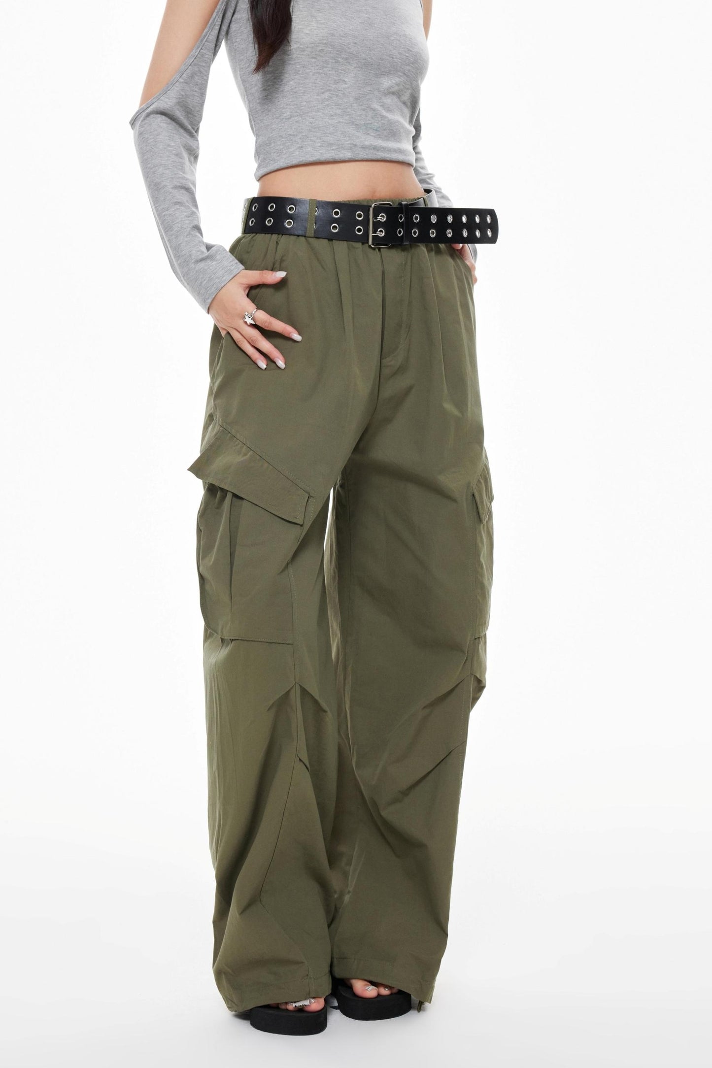 Green Cargo Pants
