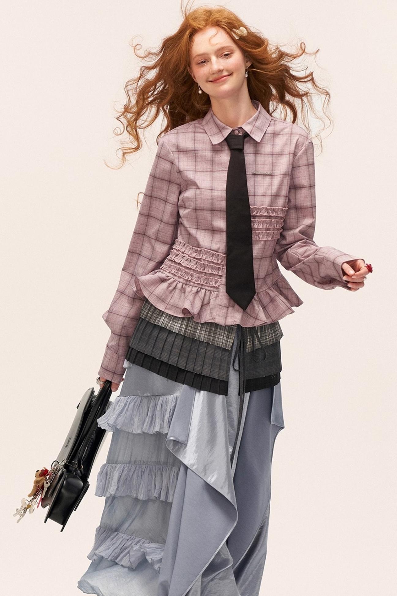 Fungus Hem Stripe Shirt