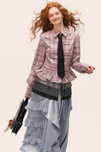 Fungus Hem Stripe Shirt