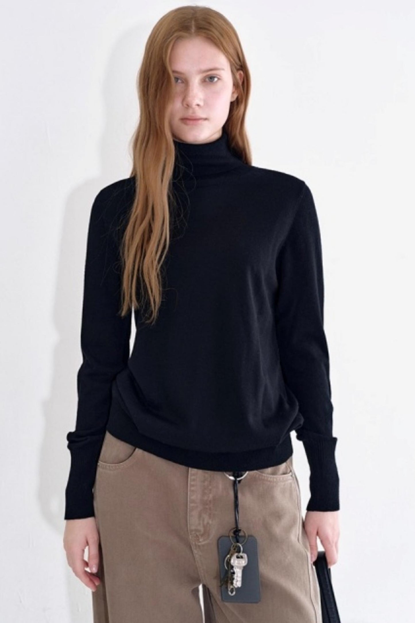 Luxury Wool Turtleneck Sweater