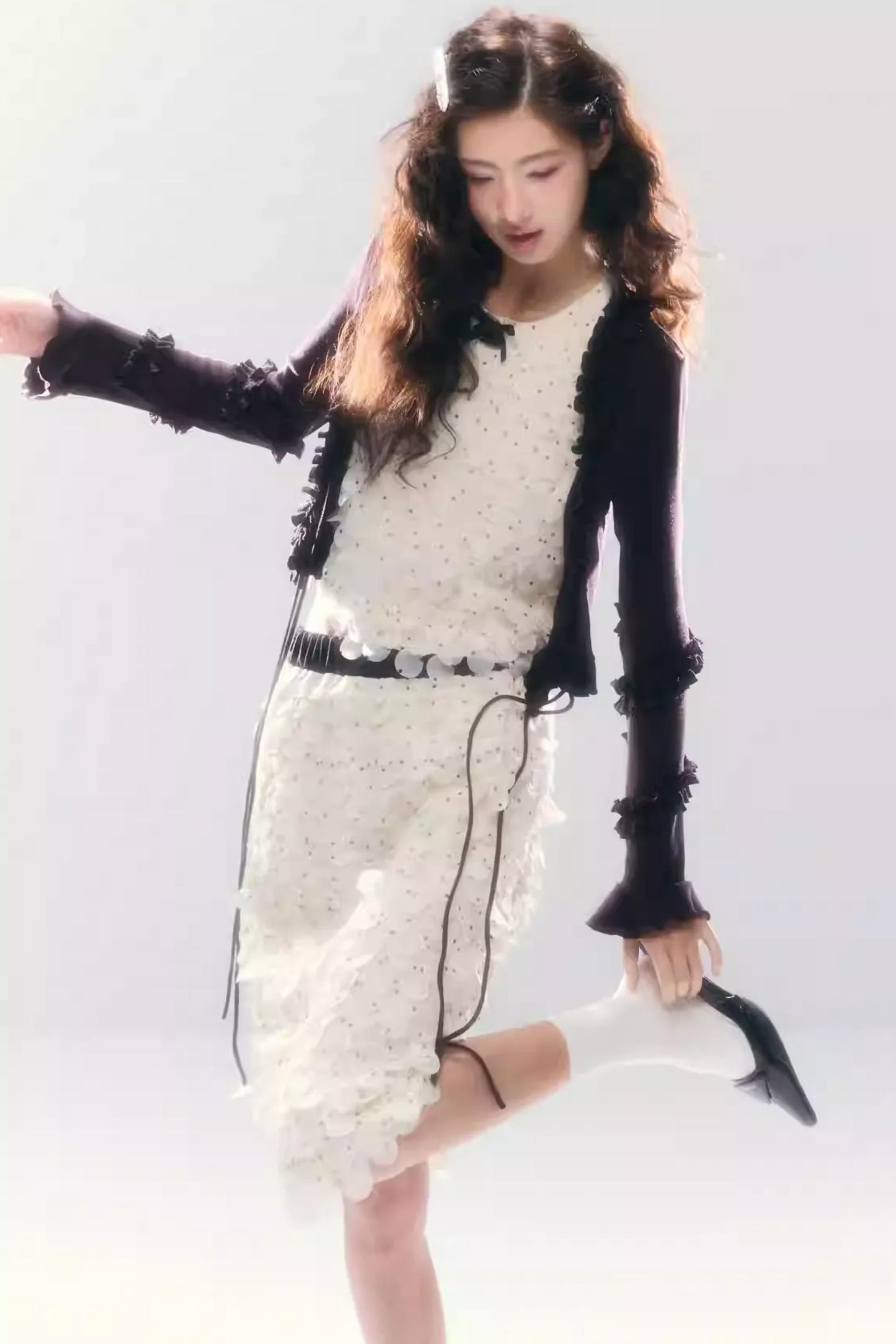 Comfort Embracing Knitted Cardigan Top