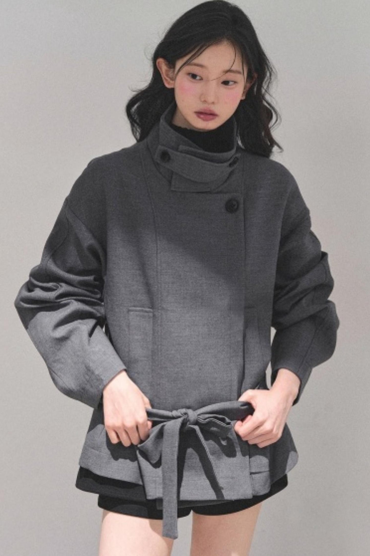 First Snow Turtleneck Coat