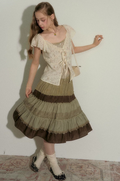Afternoon Alley Lace Skirt