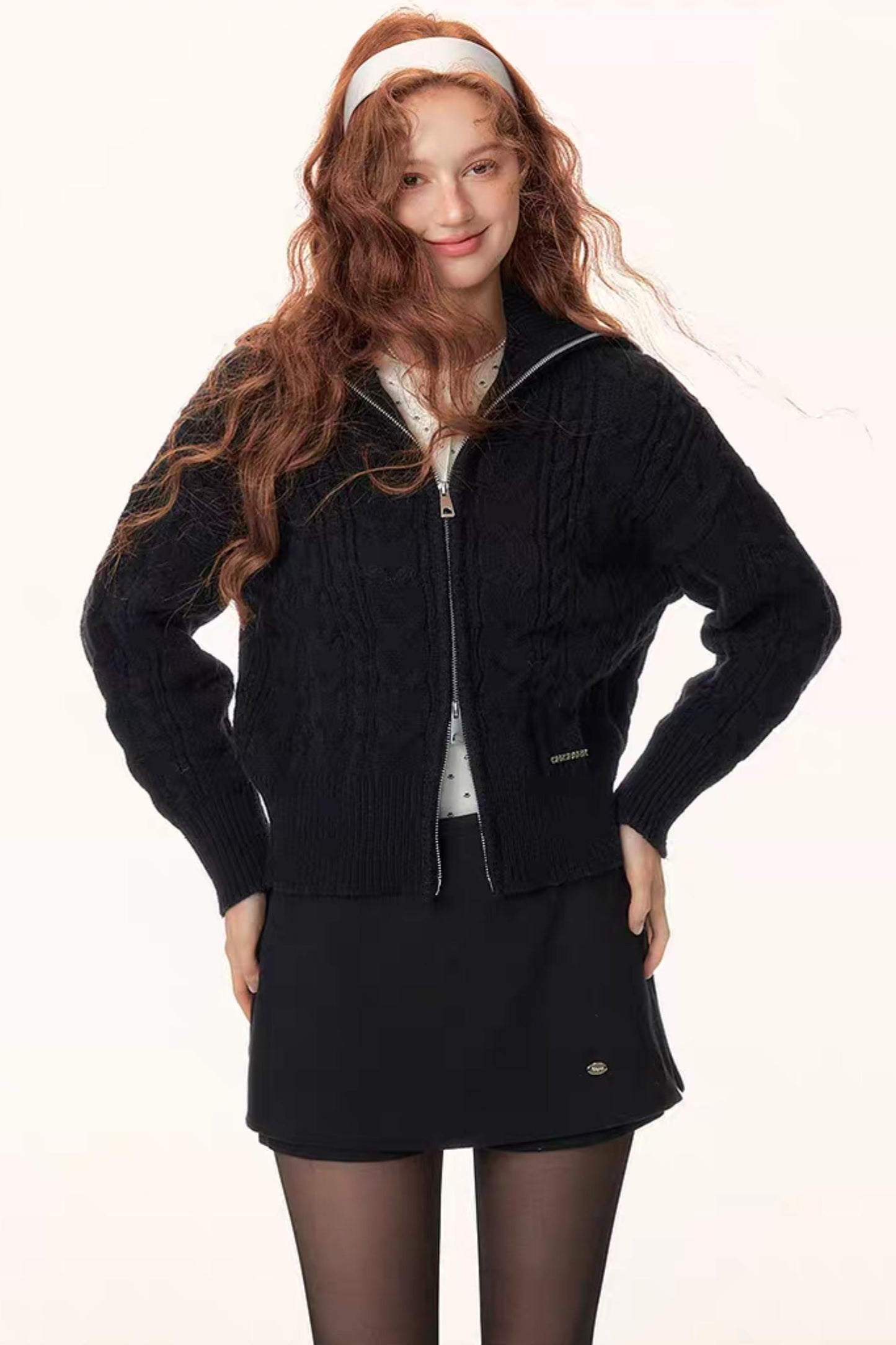 French Cable Sweater