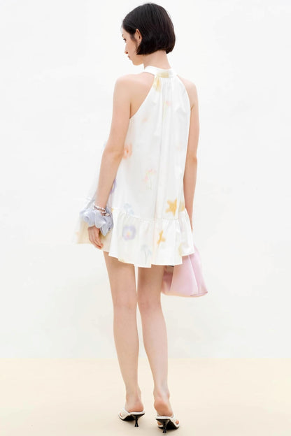 Summer White A-Line Dress